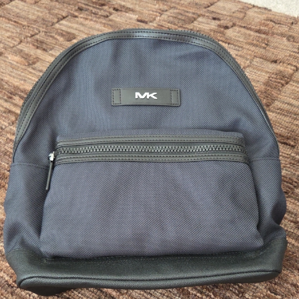 Michael Kors Men's Navy and Black Backpack